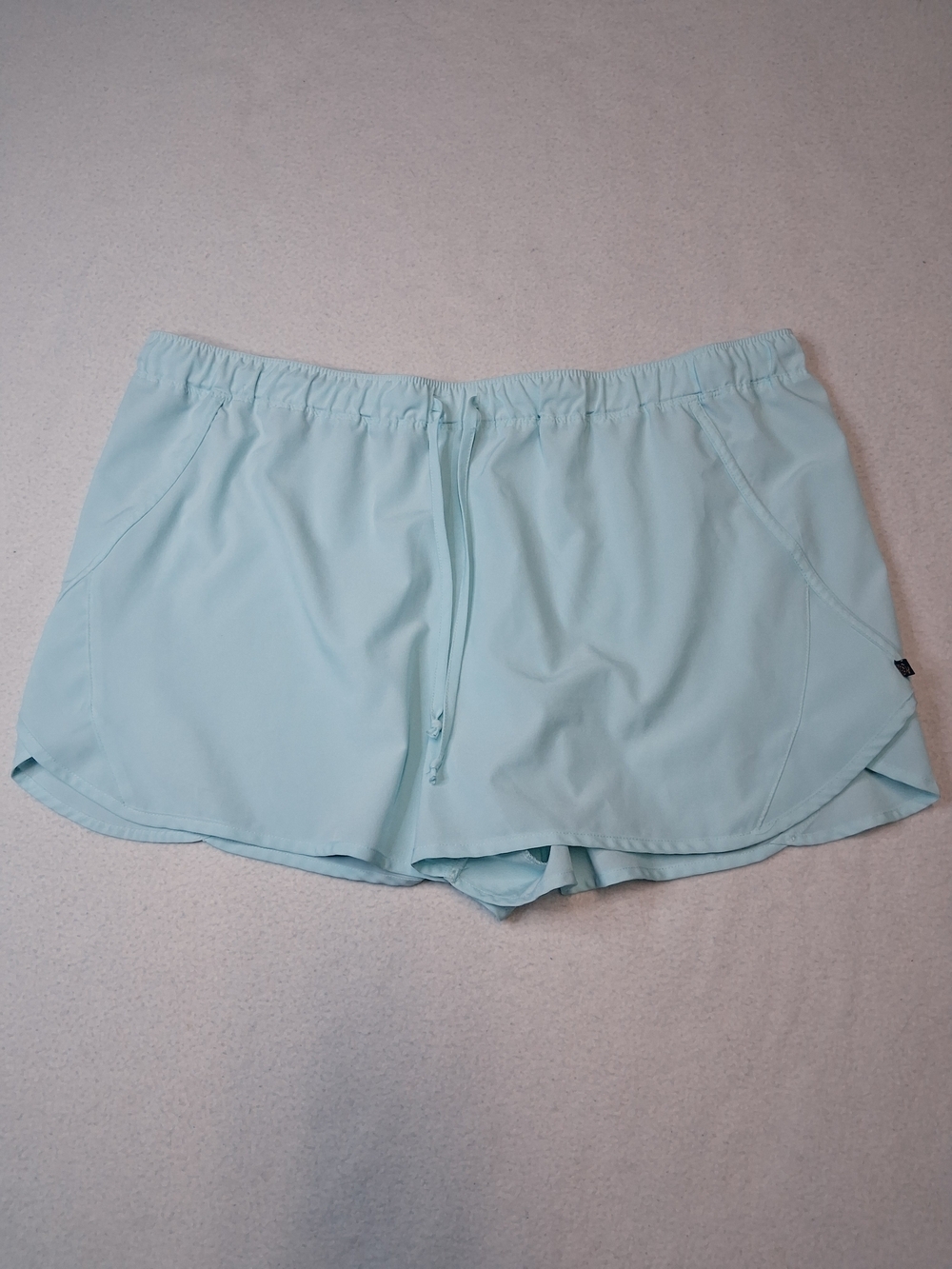 La Vie En Rose Light Blue Athletic Shorts